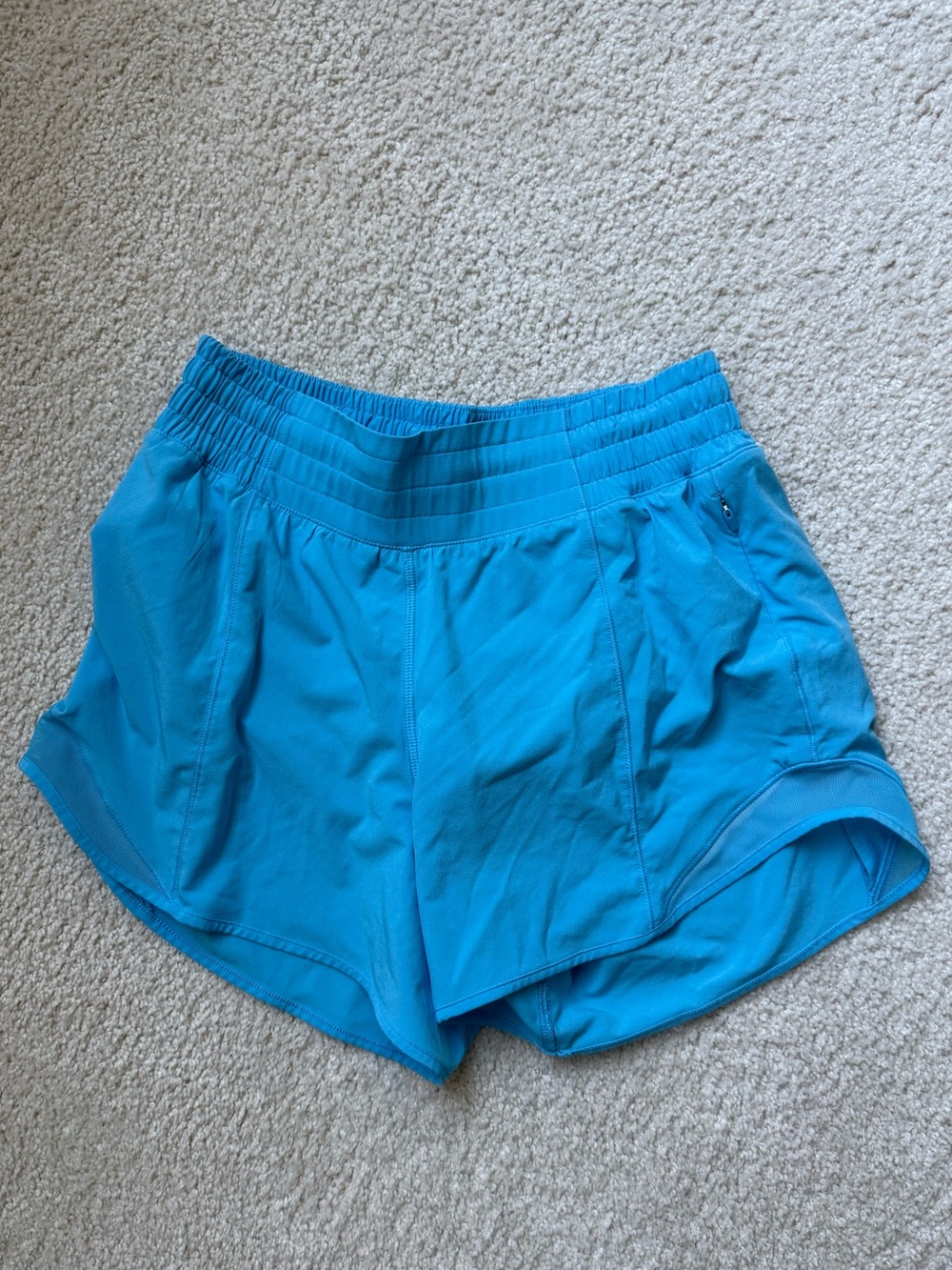 lululemon athletica women's athletic shorts - bright turquoise